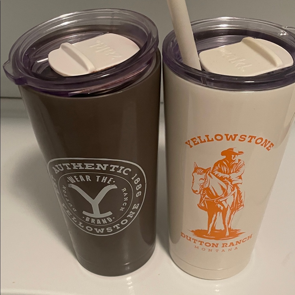 Like new 2 Yellowstone Tumblers